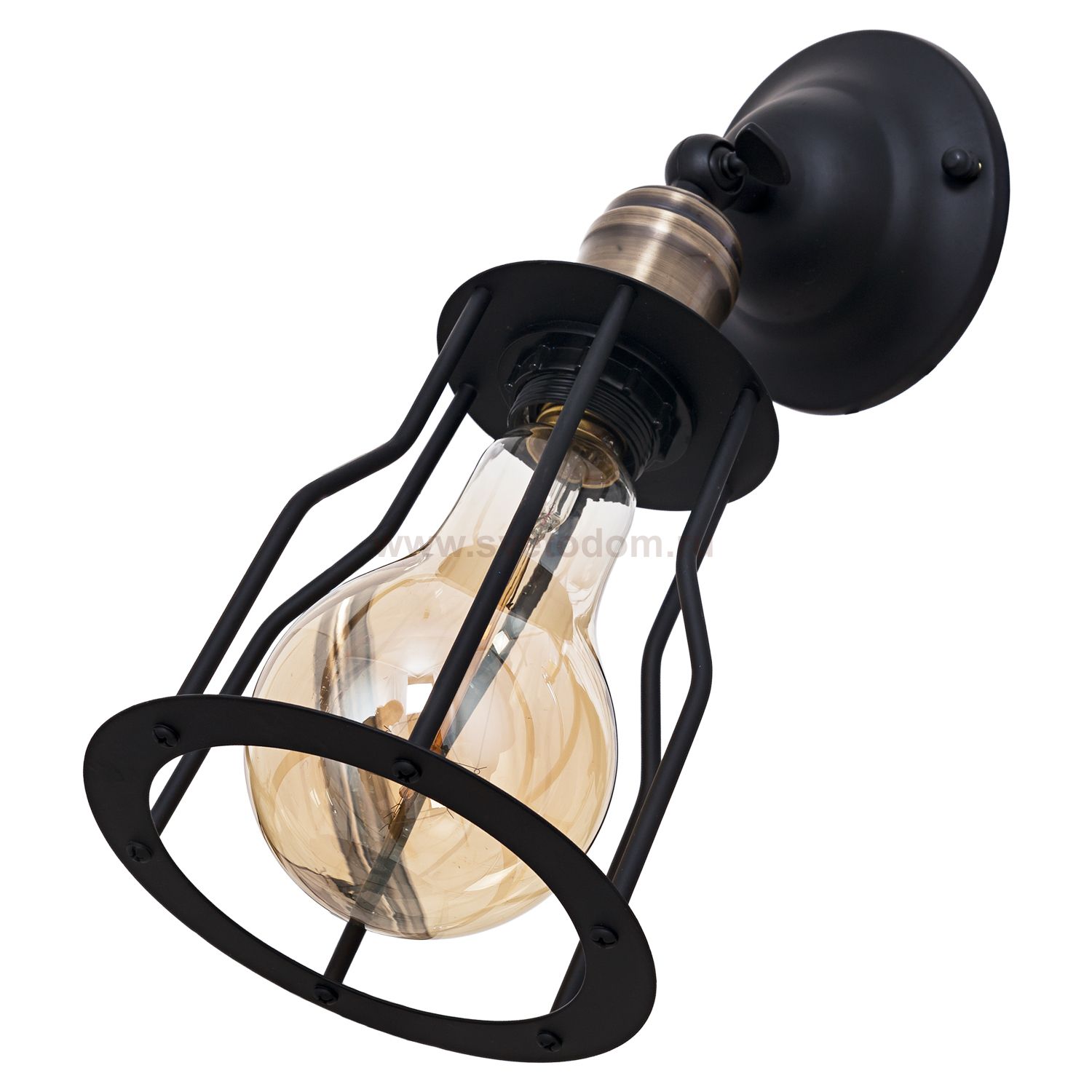 Настенный светильник бра G71119/1wBK Gerhort