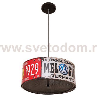 Подвесной светильник G71129/1BK MIX Gerhort