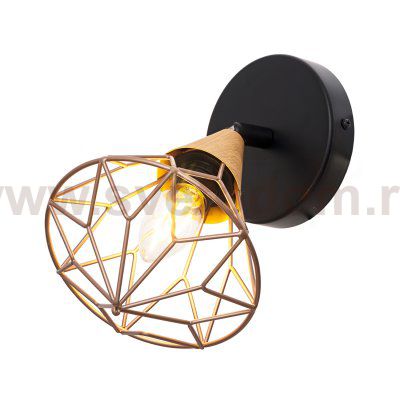 Спотовый светильник G71135/1wBK GD Gerhort