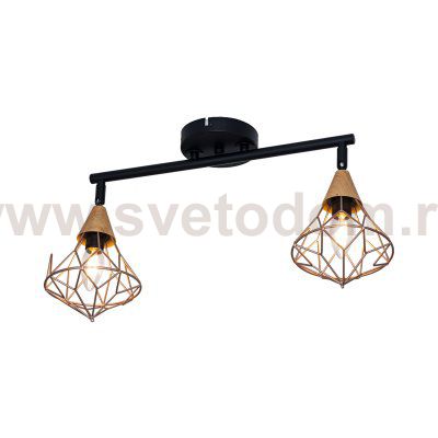 Спотовый светильник G71135/2wBK GD Gerhort