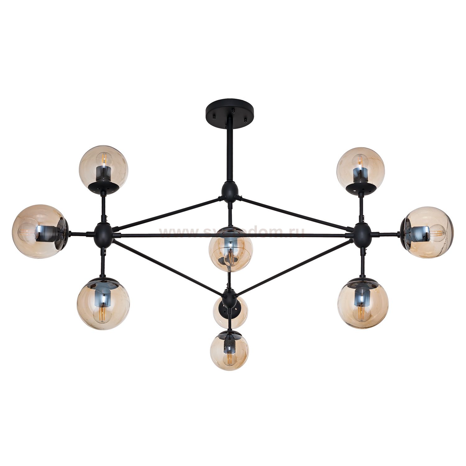 Потолочная люстра G71137/10BK AMB Gerhort