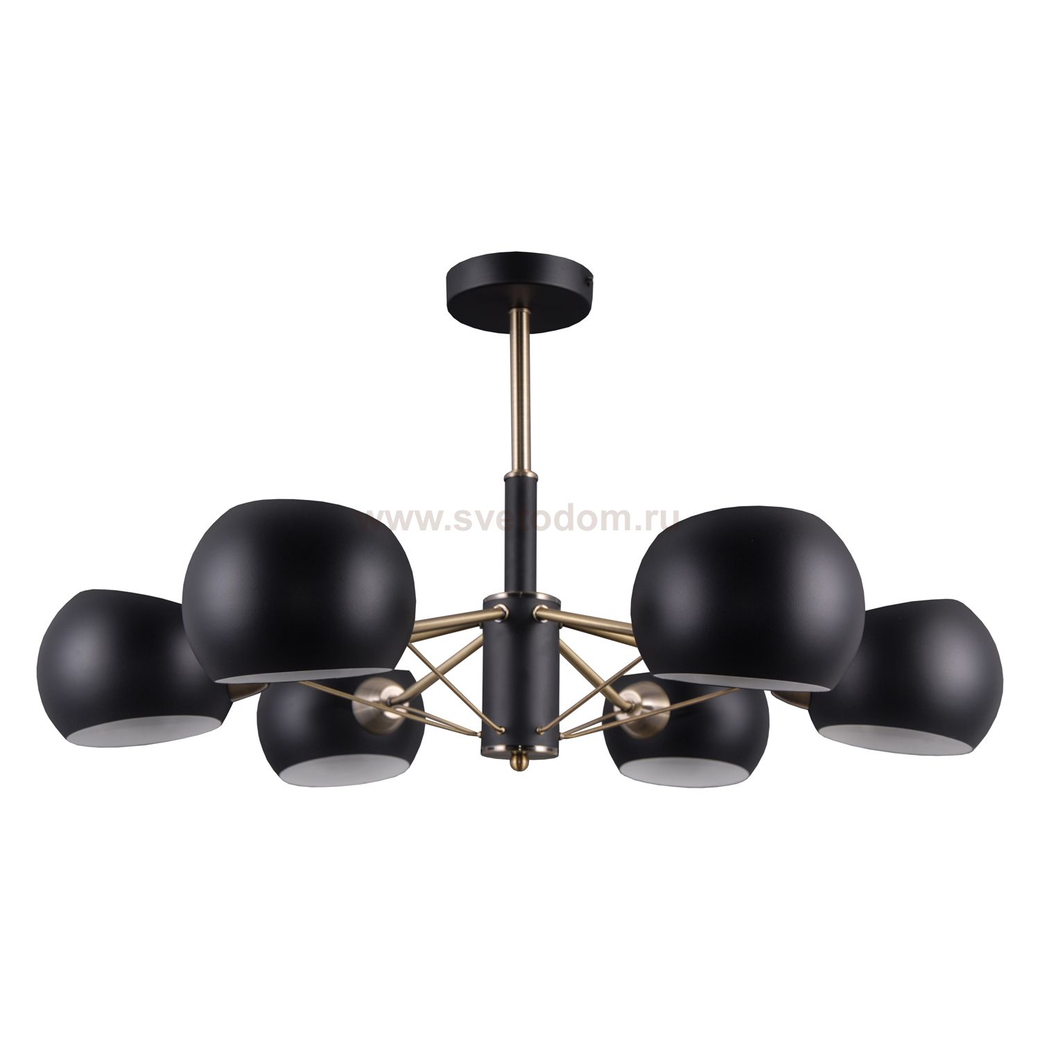 Потолочная люстра G71149/6MBK+AB MBK+WT Gerhort