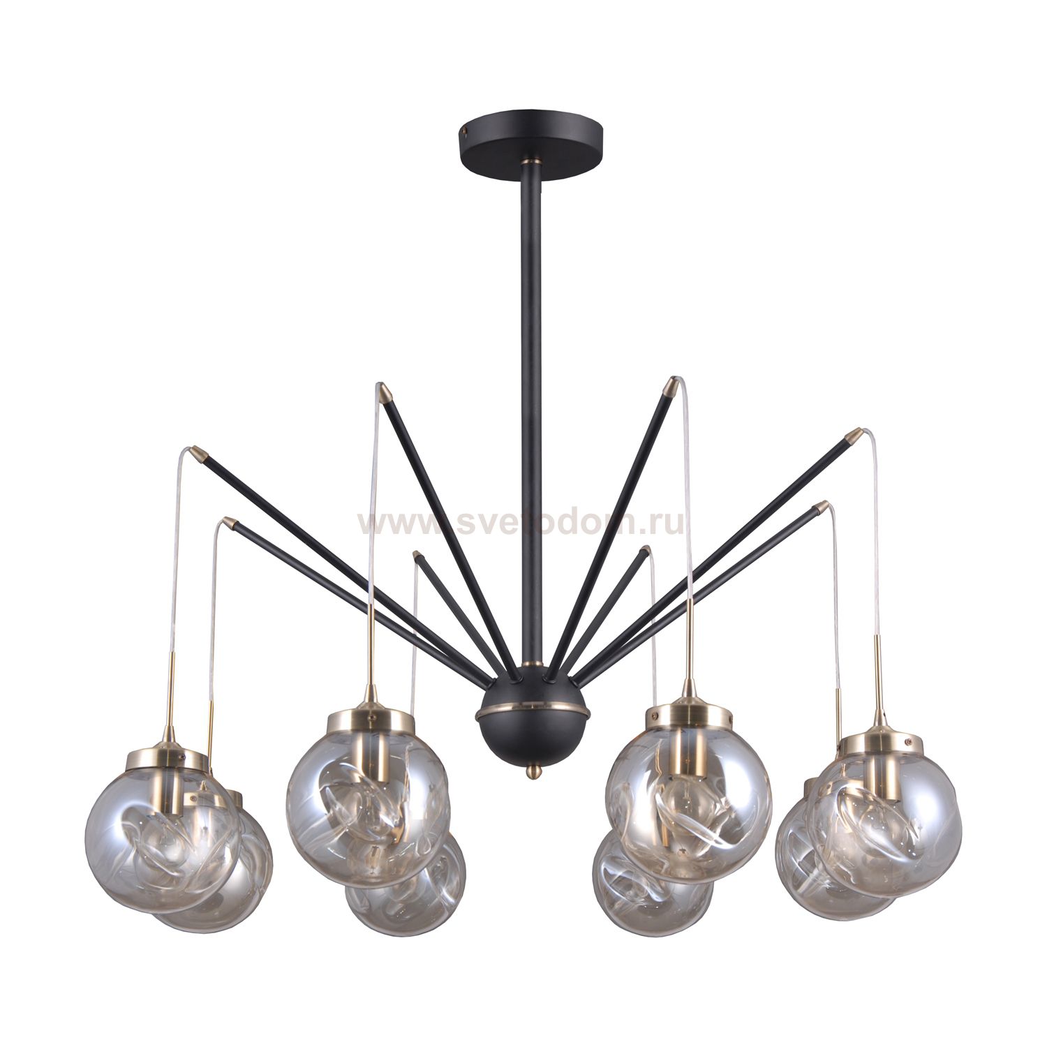 Потолочная люстра G71152/8MBK+AB AMB Gerhort