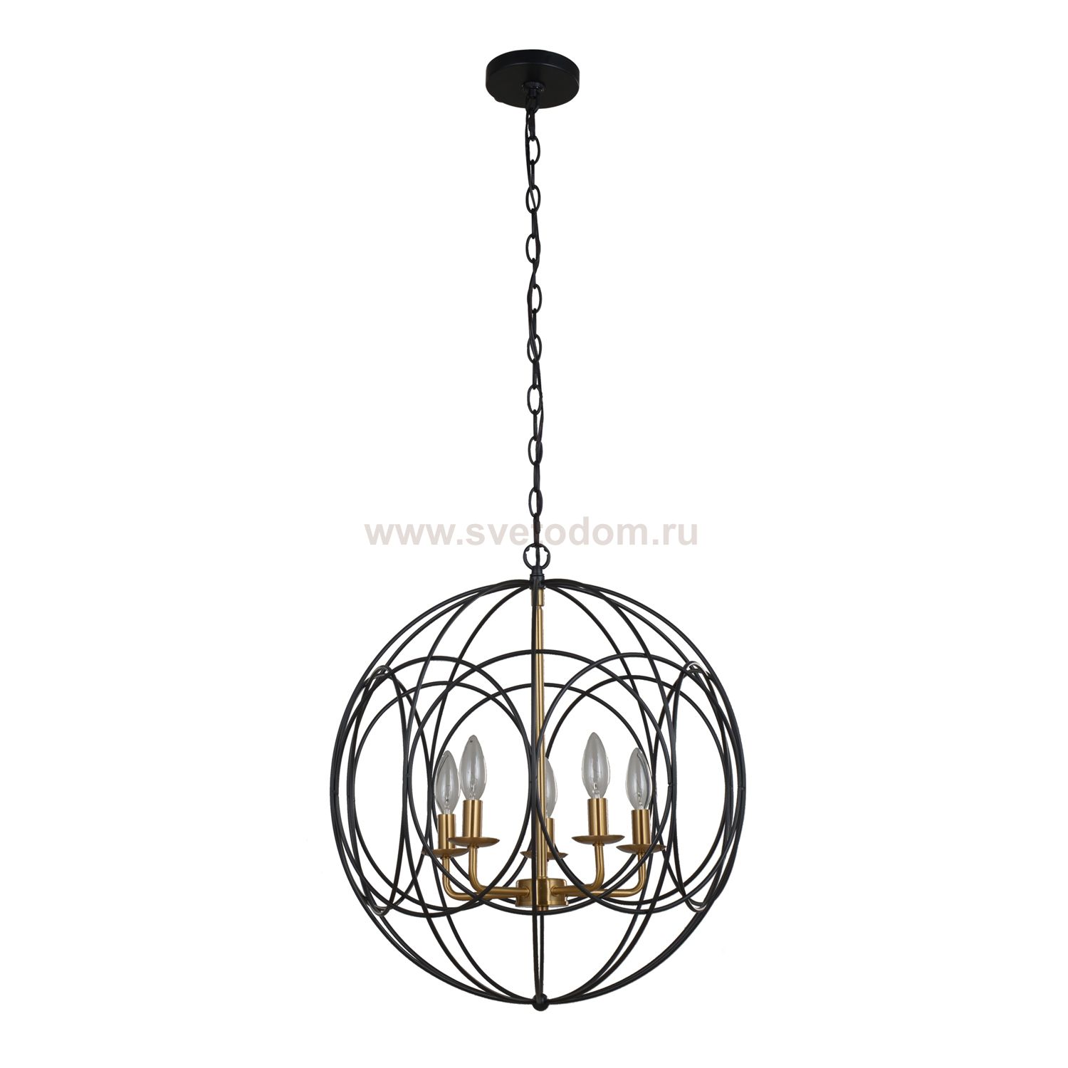 Подвесной светильник G71154/5BK+GD Gerhort