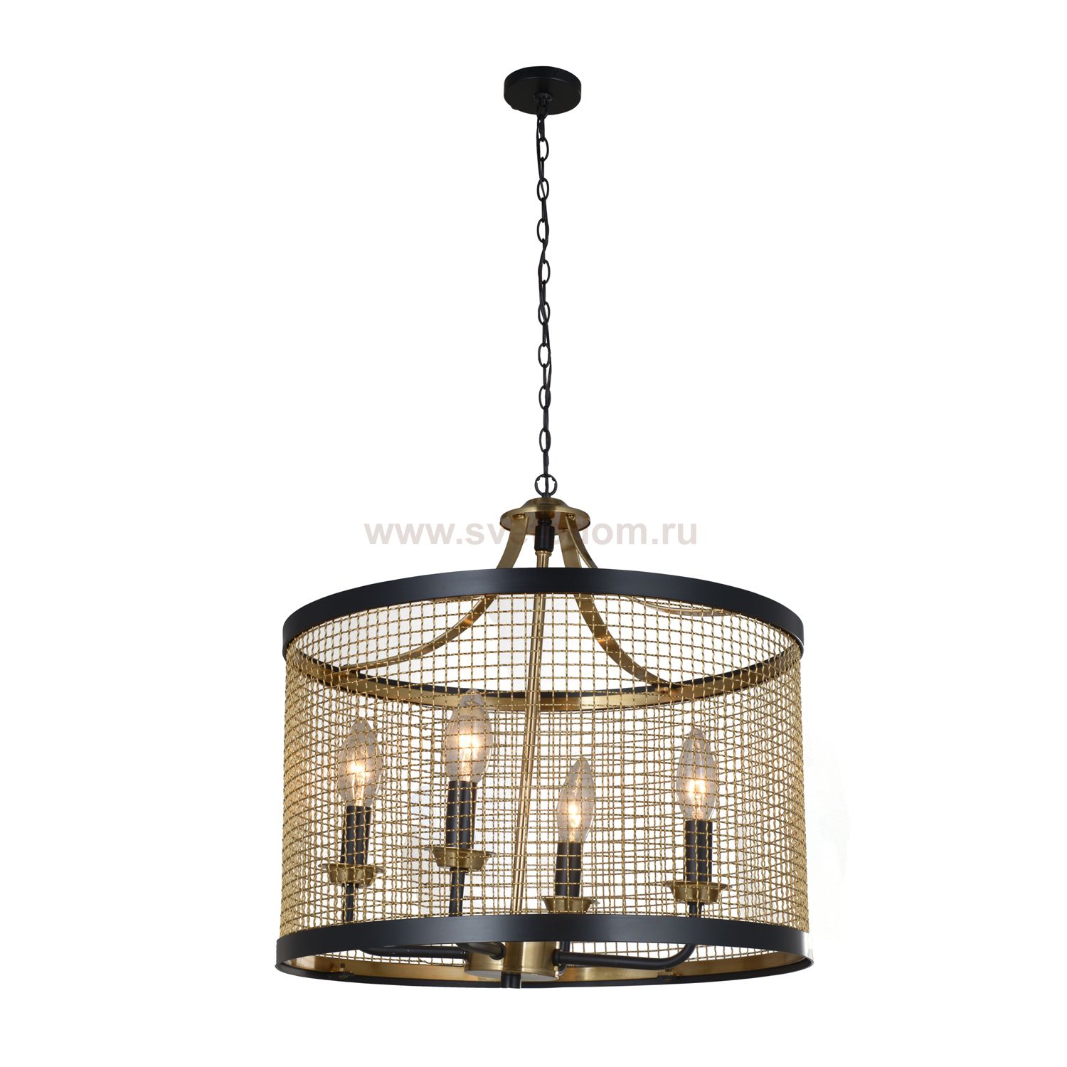 Подвесной светильник G71156/4BK+GD Gerhort