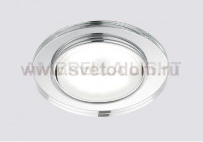 Светильник точечный Ambrella G8060 CH хром/прозрачный GX53 GX53 SPOT