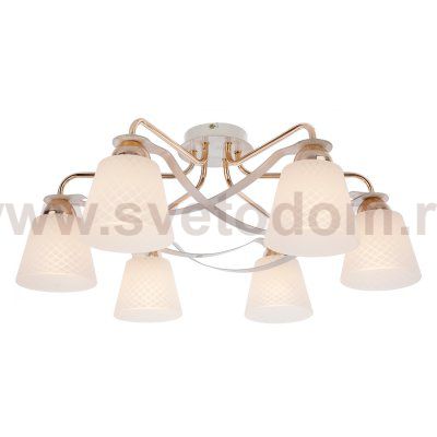 Потолочная люстра G81021/6WT+GD WT Gerhort