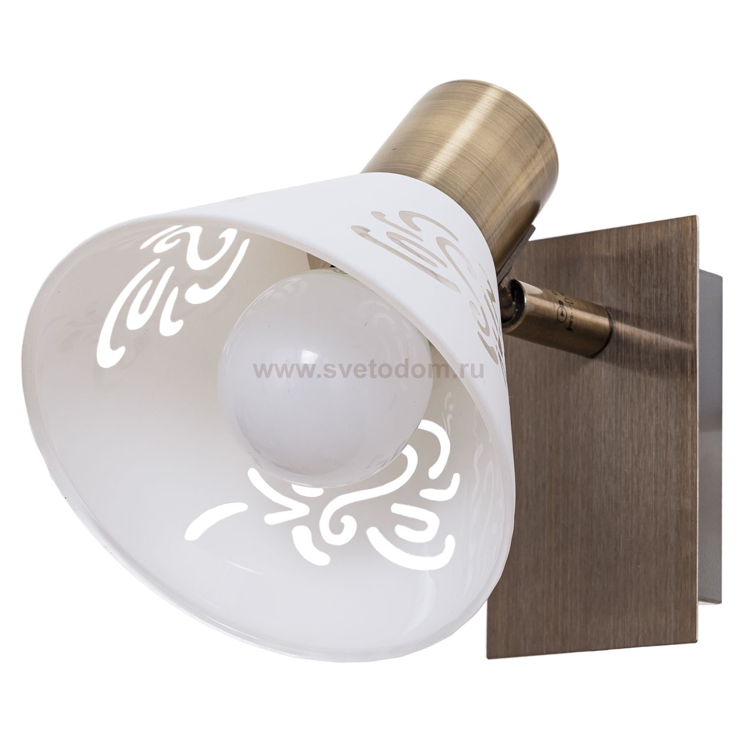 Спотовый светильник G81042/1wAB WH Gerhort