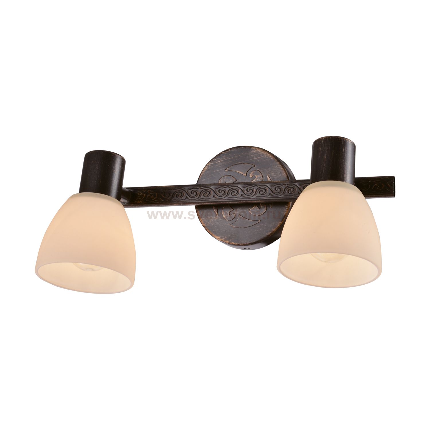 Спот настенный G81096/2BK+GD WT Gerhort