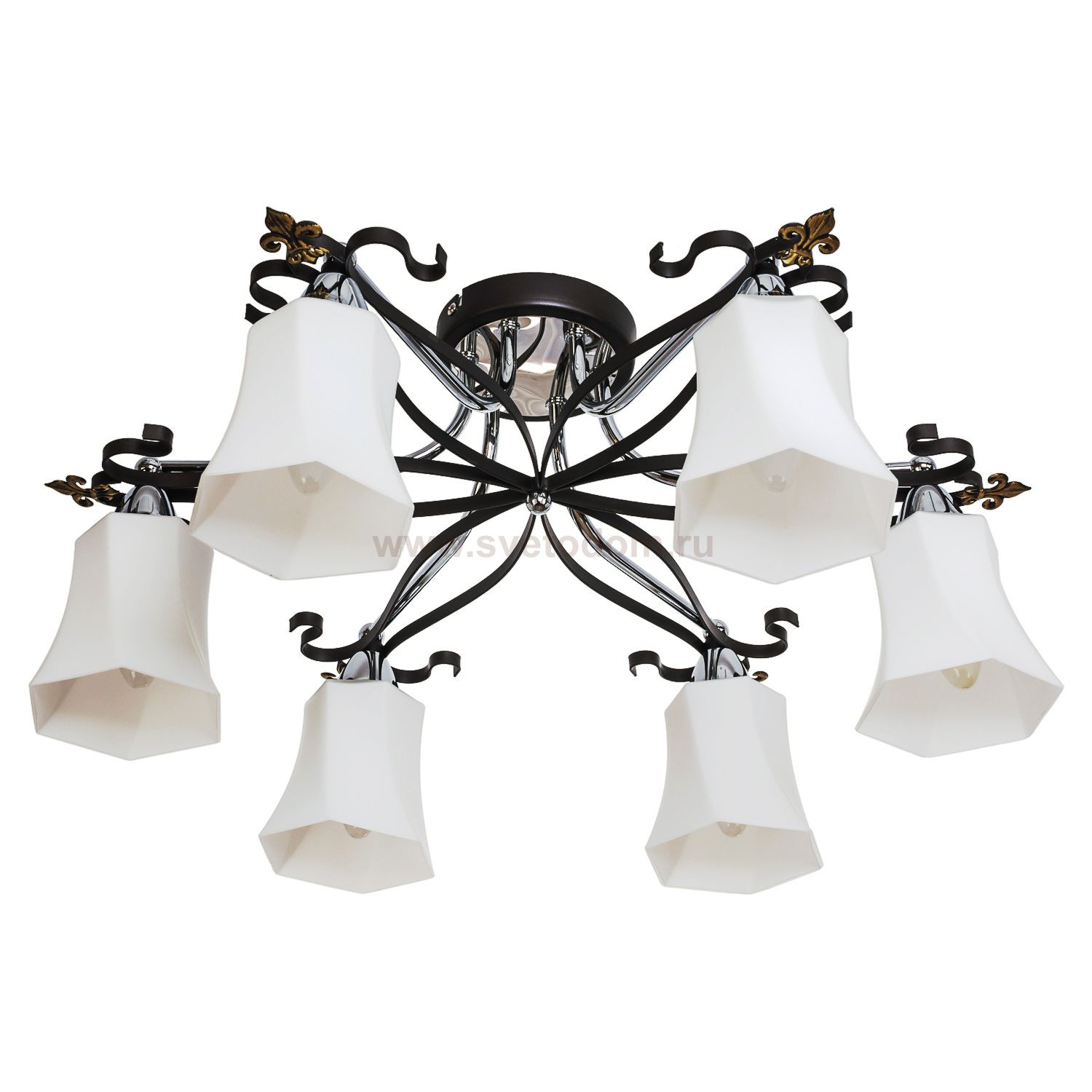 Потолочная люстра G91020/6CR+WENGUE WT Gerhort