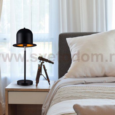 Настольная лампа G92002/1T BK BK+GD Gerhort