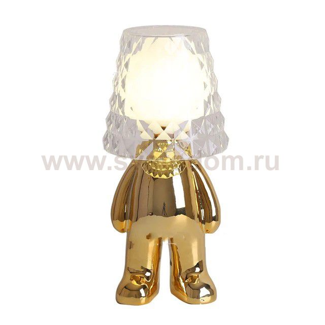 Настольная лампа G92011A/1T GD WT+CL Gerhort