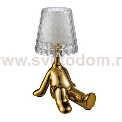 Настольная лампа G92011B/1T GD WT+CL Gerhort