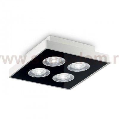 Потолочный светильник Ideal lux GARAGE PL4 SQUARE BIANCO (205786)