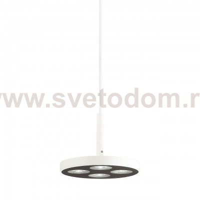 Подвесной светильник Ideal lux GARAGE SP4 ROUND BIANCO (205847)