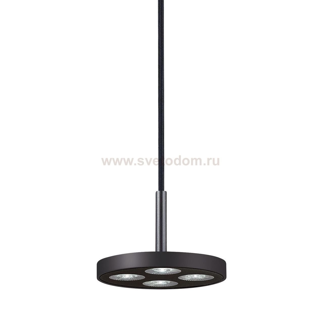 Подвесной светильник Ideal lux GARAGE SP4 ROUND NERO (205854)