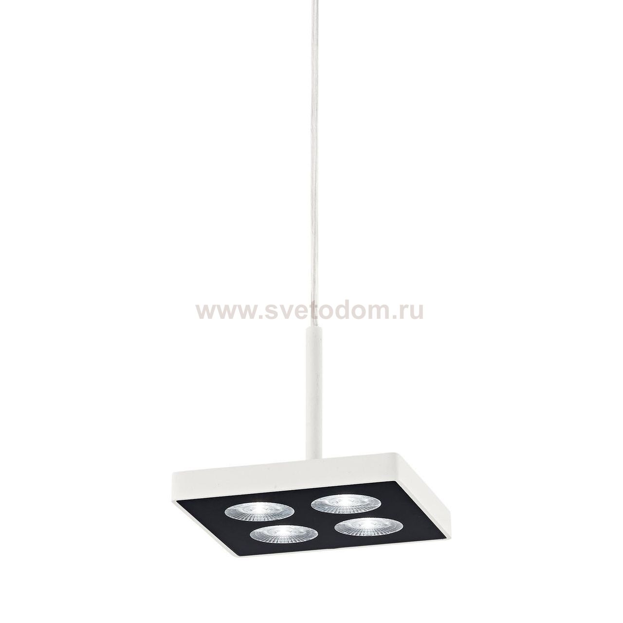 Подвесной светильник Ideal lux GARAGE SP4 SQUARE BIANCO (205823)