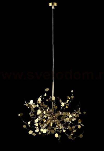 Светильник подвесной Crystal Lux GARDEN SP3 D400 GOLD (1860/203)