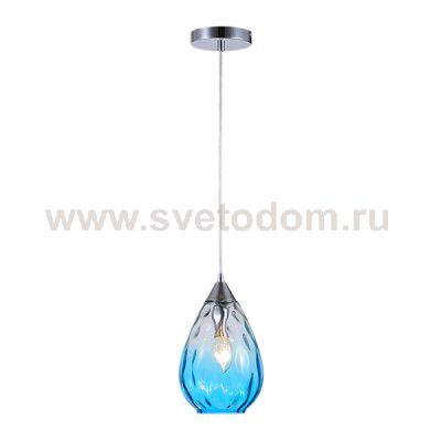 Светильник подвесной GAWAIBL PLG0090160E14BL металл,стекло 1*E14 60W