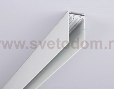 Шинопровод накладной Magnetic 220V IP20 2000*30.6*56 Ambrella GL1003 WH белый IP20 220V 2000*30.6*56