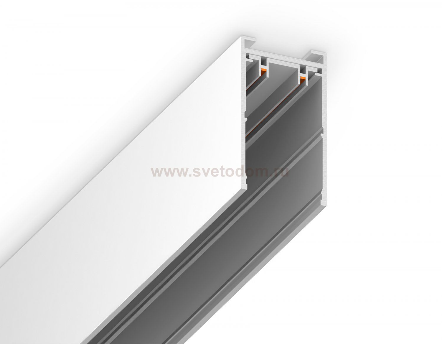 Шинопровод накладной Magnetic 220V IP20 3000*30.6*56 Ambrella GL1005 WH белый IP20 220V 3000*30.6*56