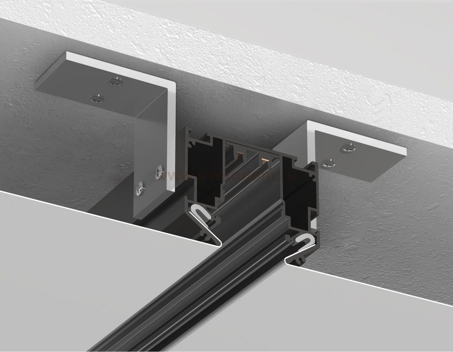 GL1017 BK черный IP20 220V 2000*62,5*51,5