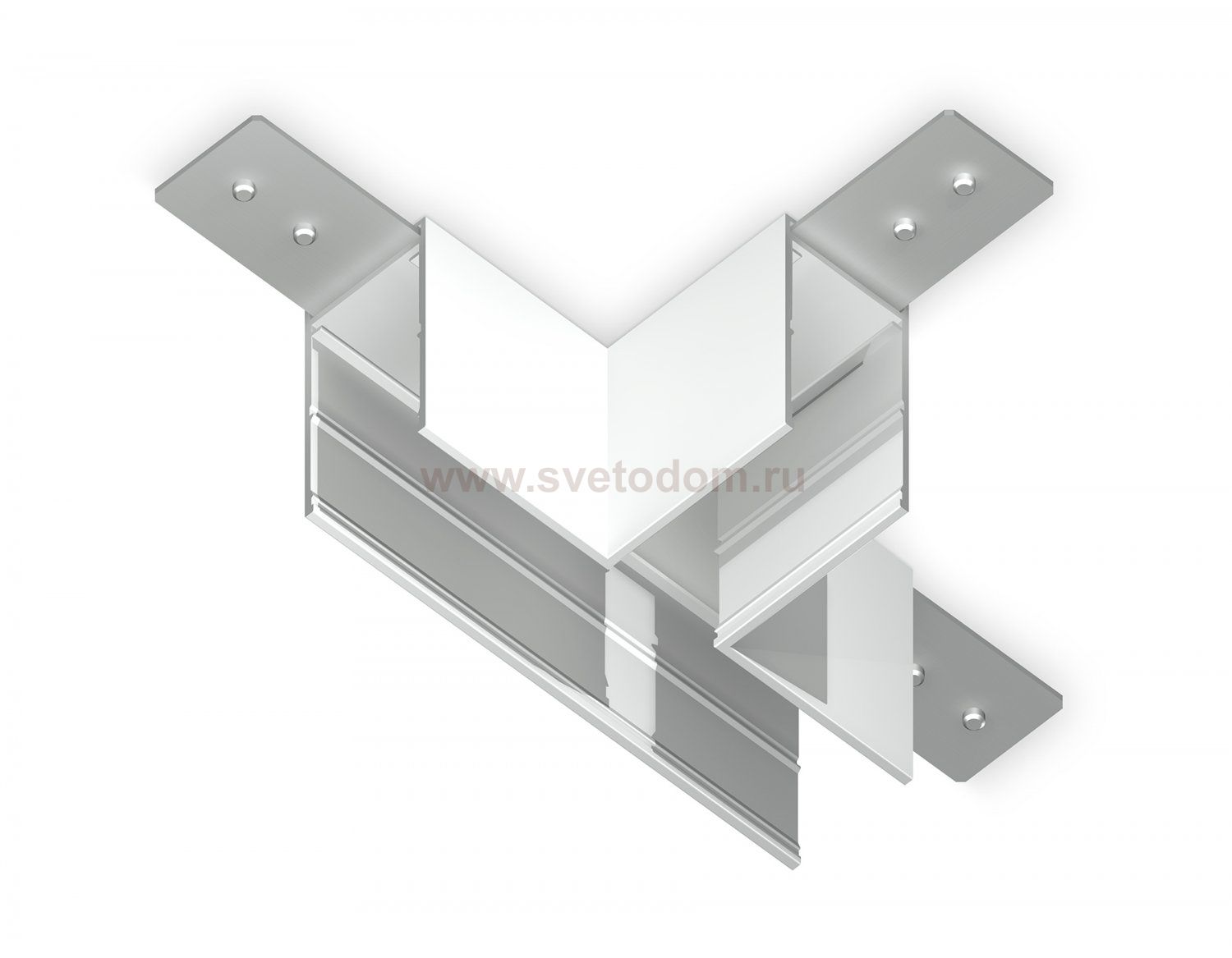 Коннектор Т-образный для накладного шинопровода Magnetic 220V Ambrella GL1035 WH белый коннектор T-образный для накладного шинопровода Magnetic 220V 105*75*52