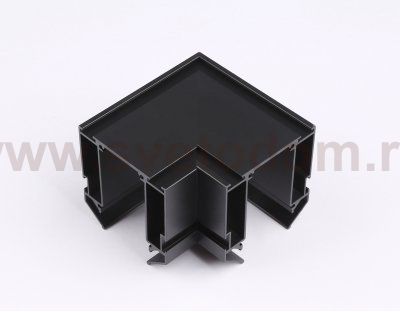 Коннектор угловой для корпуса в натяжной потолок Magnetic 220V Ambrella GL1043 BK черный коннектор угловой для корпуса в натяжной потолок Magnetic 220V 100*100*61