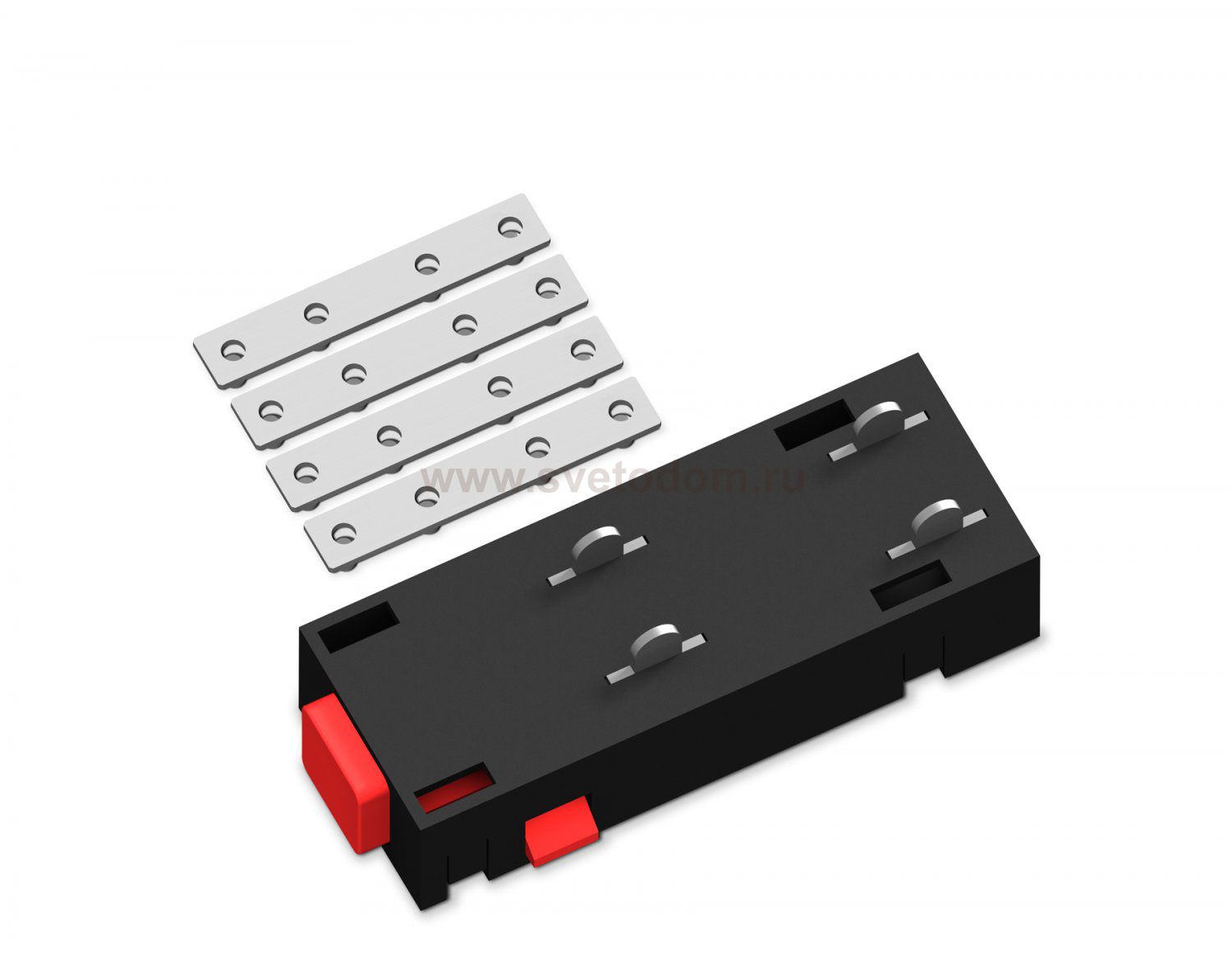 Коннектор питания прямой с соединителем для шинопровода в натяжной потолок Magnetic 220V Ambrella GL1108 BK черный коннектор питания прямой с соединителем для шинопровода в натяжной потолок Magnetic 220V 68*28.5*18