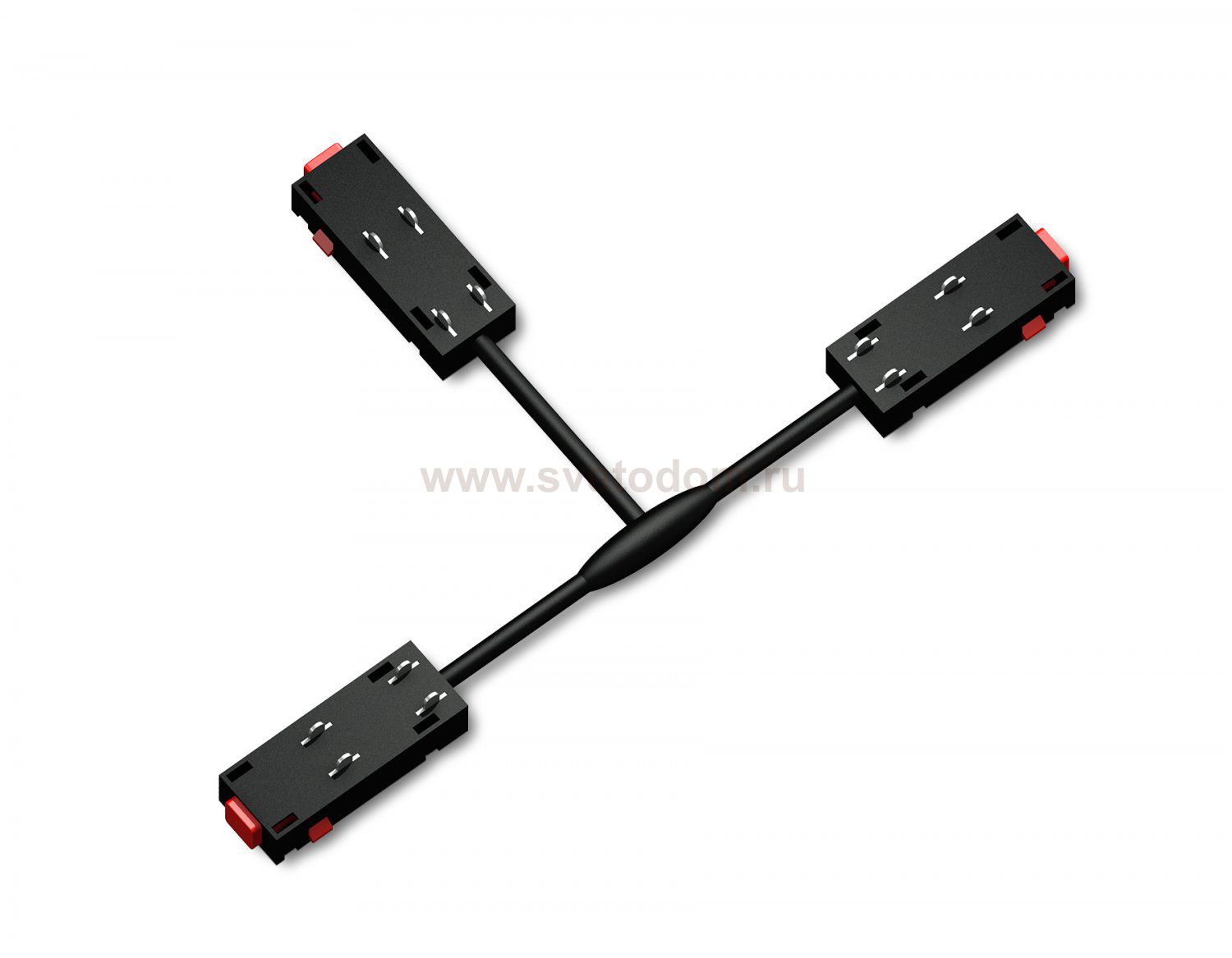 Коннектор питания T-образный для шинопровода Magnetic 220V Ambrella GL1114 BK черный коннектор питания T-образный для шинопровода Magnetic 220V 250*150*18