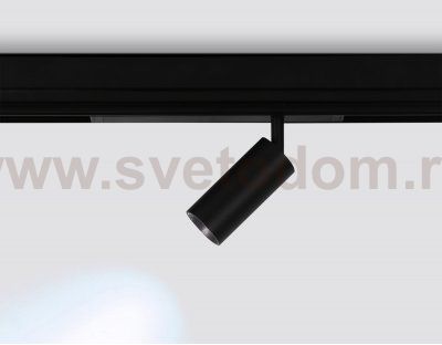 Управляемый светодиодный светильник для шинопровода Magnetic 220V диммируемый 3000-6400K Ambrella GL1212 BK черный IP20 12W 3000K-6400K 220V 36° D45*100 (Без ПДУ)