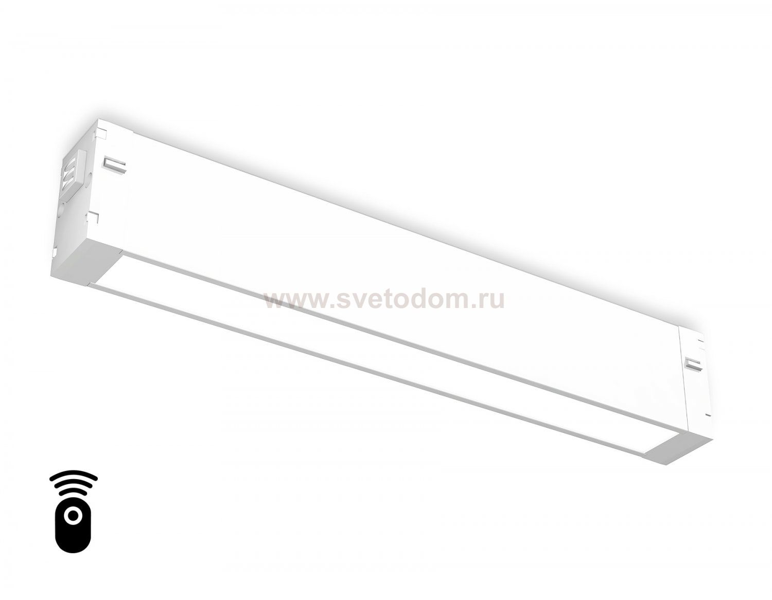 Управляемый светодиодный светильник для шинопровода Magnetic 220V диммируемый 3000-6400K Ambrella GL1261 WH белый IP20 9W 3000K-6400K 220V 120° 232*25*42 (Без ПДУ)