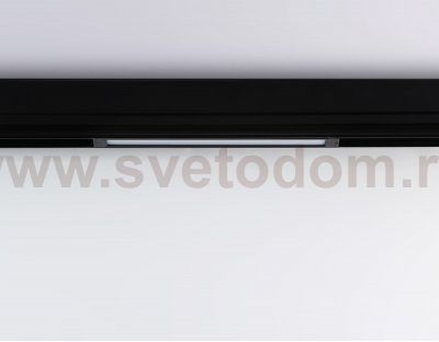 Управляемый светодиодный светильник для шинопровода Magnetic 220V диммируемый 3000-6400K Ambrella GL1262 BK черный IP20 9W 3000K-6400K 220V 120° 232*25*42 (Без ПДУ)
