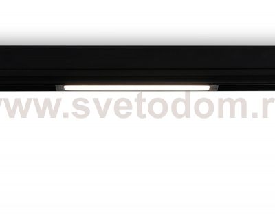 Управляемый светодиодный светильник для шинопровода Magnetic 220V диммируемый 3000-6400K Ambrella GL1262 BK черный IP20 9W 3000K-6400K 220V 120° 232*25*42 (Без ПДУ)