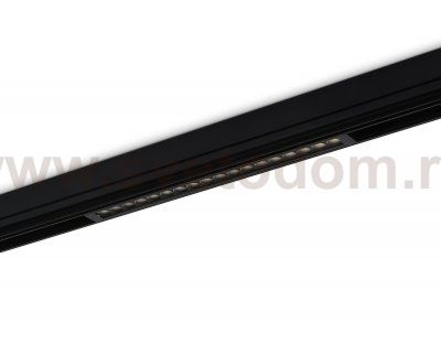 Управляемый светодиодный светильник для шинопровода Magnetic 220V диммируемый 3000-6400K Ambrella GL1312 BK черный IP20 15W 3000K-6400K 220V 24° 342*25*42 (Без ПДУ)