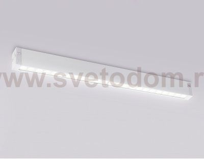 Управляемый светодиодный светильник для шинопровода Magnetic 220V диммируемый 3000-6400K Ambrella GL1313 WH белый IP20 24W 3000K-6400K 220V 24° 455*25*42 (Без ПДУ)