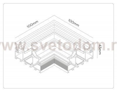 GL1981 BK черный 100*100