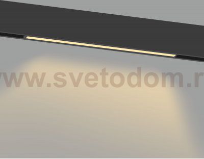 GL2325 BK черный IP20 20W 3CCT 3000/4200/6400K 48V 400*10*37