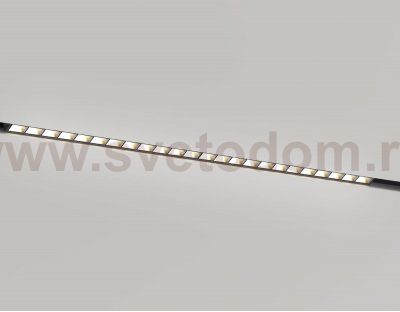 GL2340 BK черный IP20 20W 3CCT 3000/4200/6400K 48V 400*10*37