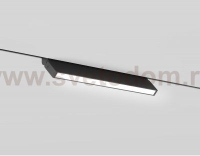 GL2350 BK черный IP20 10W 3CCT 3000/4200/6400K 48V 200*10*73