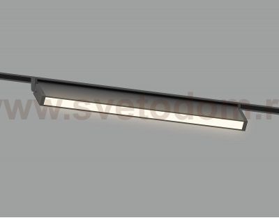 GL2350 BK черный IP20 10W 3CCT 3000/4200/6400K 48V 200*10*73