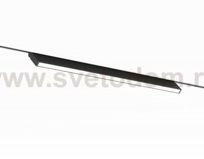 GL2355 BK черный IP20 20W 3CCT 3000/4200/6400K 48V 400*10*73