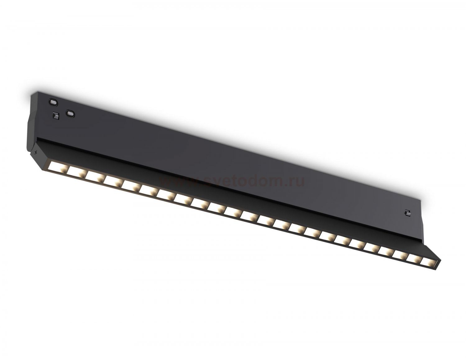 GL2365 BK черный IP20 20W 3CCT 3000/4200/6400K 48V 400*10*73