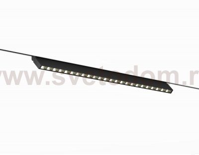 GL2365 BK черный IP20 20W 3CCT 3000/4200/6400K 48V 400*10*73