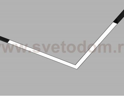 GL4485 BK черный IP20 20W 3CCT 3000-6000K SMART 48V 120° 325*305*25