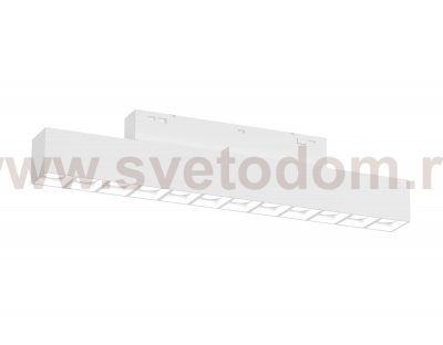 GL4490 WH белый IP20 12W 3CCT 3000-6000K SMART 48V 24° 218*22*25