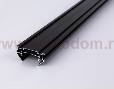 Корпус в натяжной потолок для накладного шинопровода Standard 220V Ambrella GL7132 BK черный корпус в натяжной потолок 3000*62*30