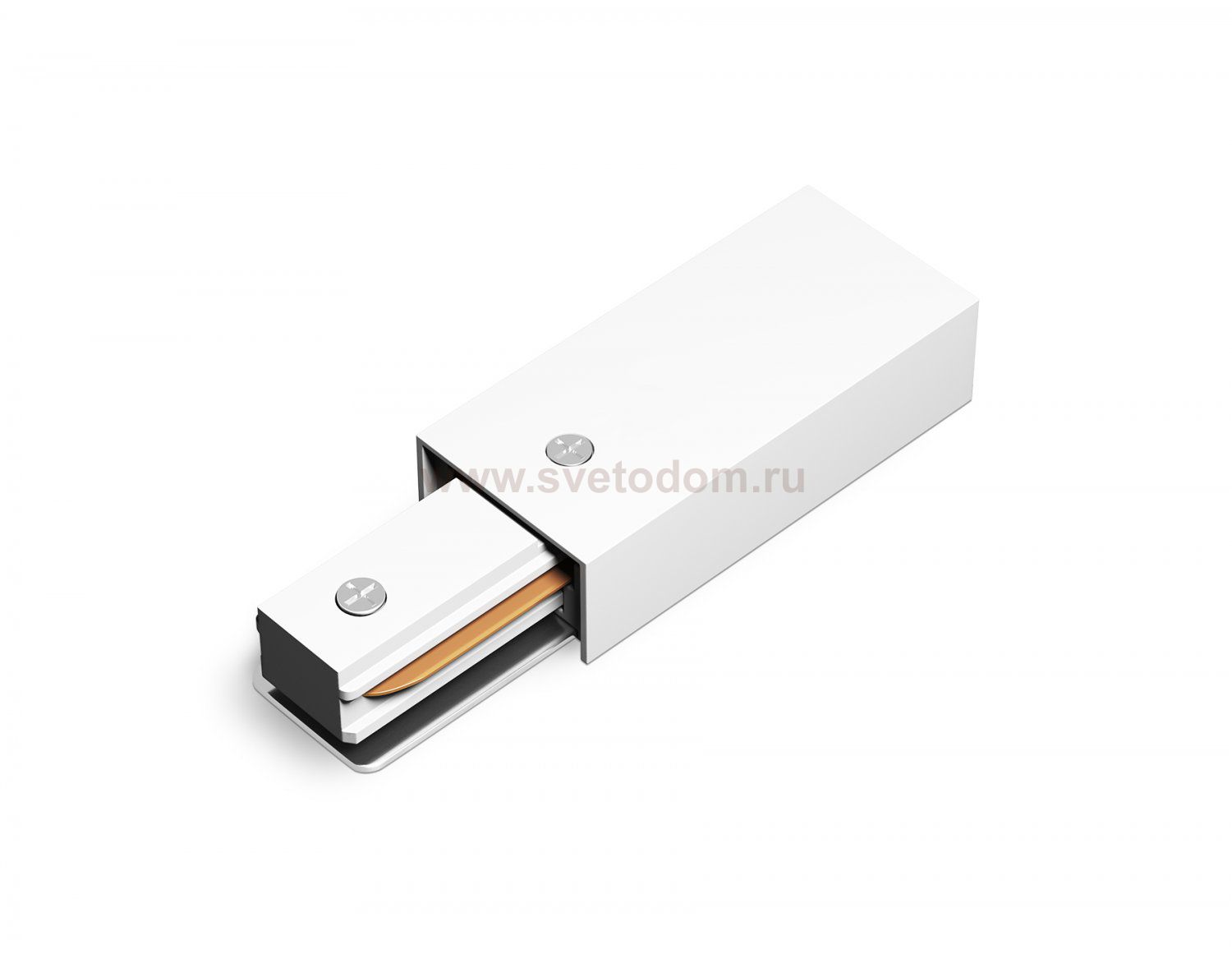 Ввод питания для накладного шинопровода Standard 220V Ambrella GL7151 WH белый ввод питания IP20 220V 108*35*20