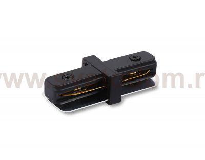 Коннектор прямой для однофазного шинопровода Standard 220V Ambrella GL7160 BK черный коннектор прямой для однофазного шинопровода Standard 220V 79*35*20