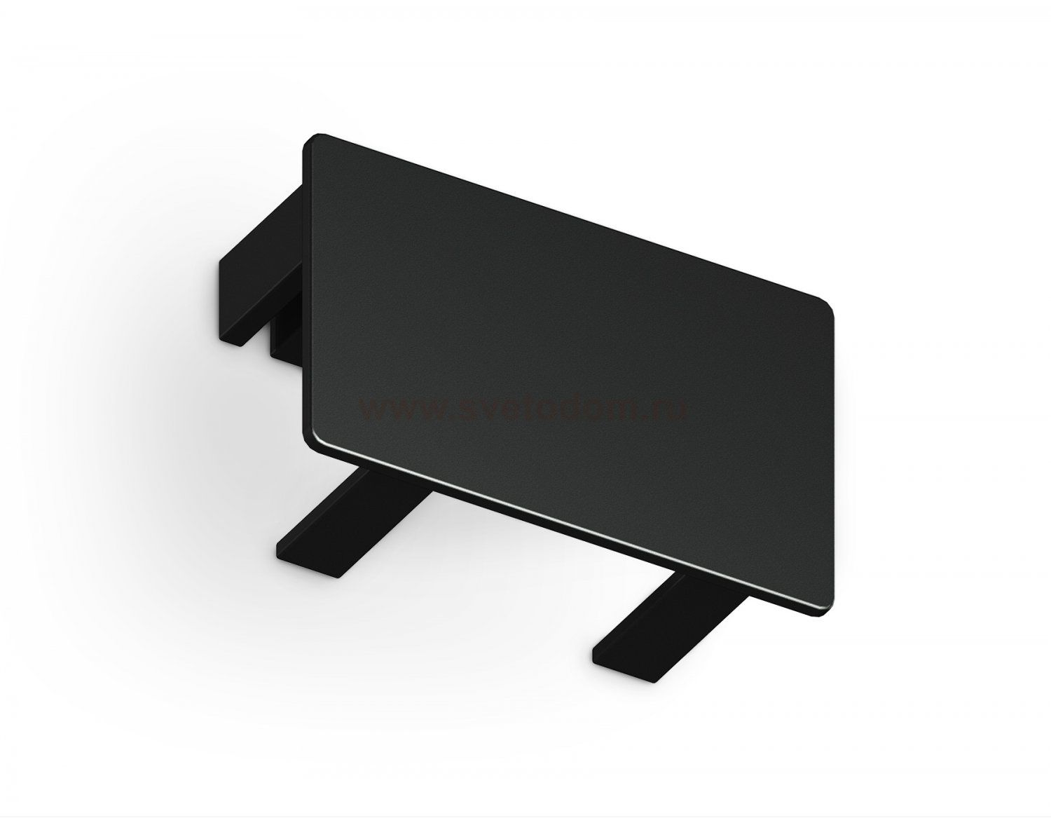 Заглушка для накладного шинопровода Standard 220V Ambrella GL7196 BK черный заглушка для накладного шинопровода Standard 220V 32*20*15 (2шт.)